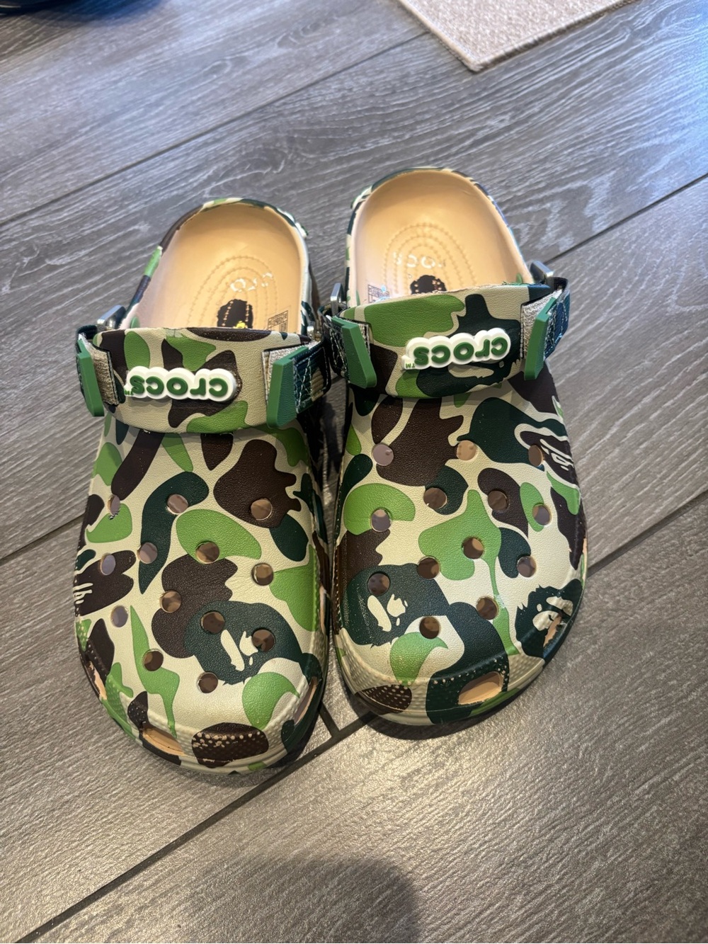 BAPE crocs